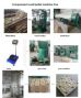 compressed wood pallet press